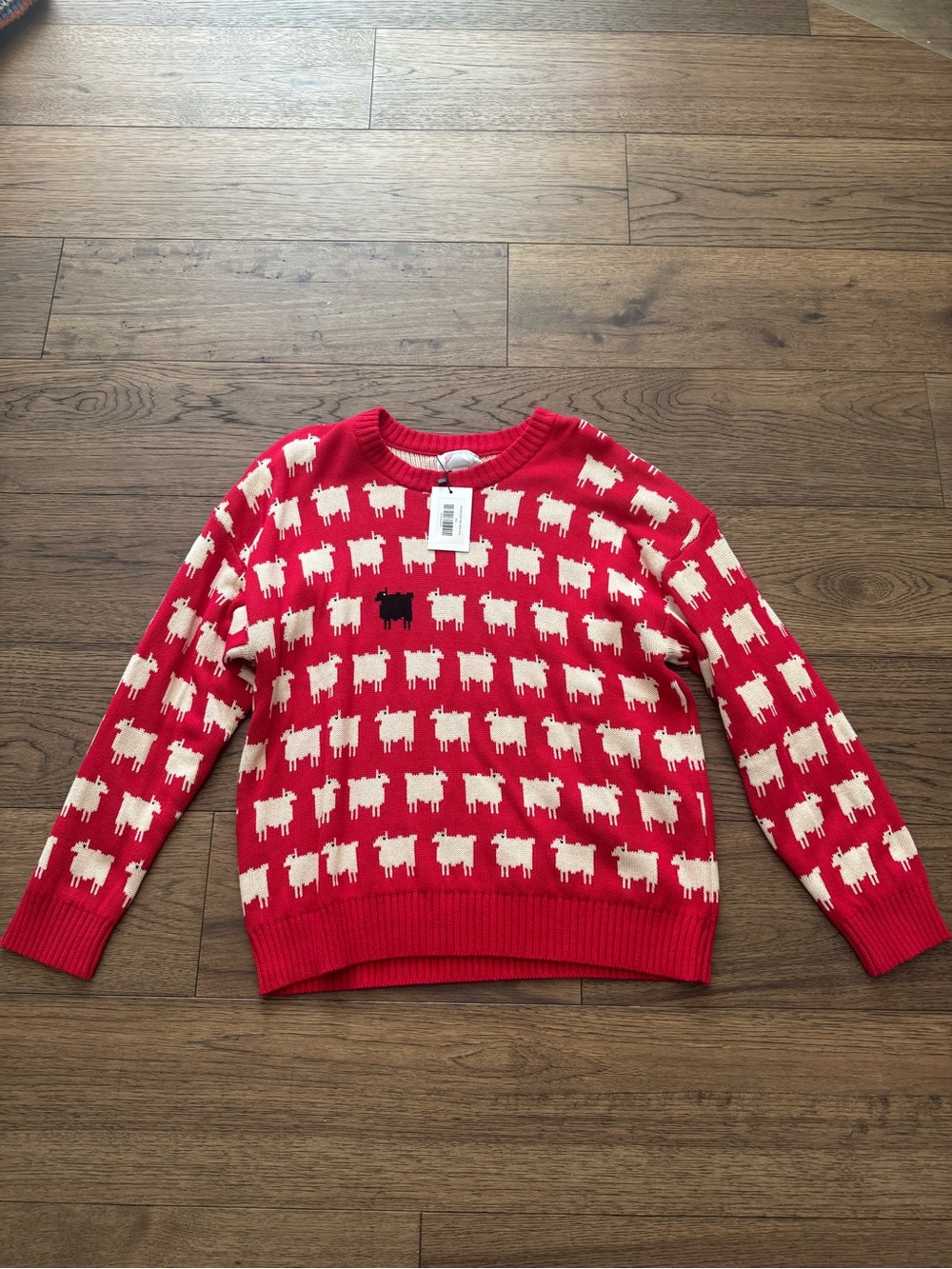 Warm & Wonderful Cotton Sheep Sweater